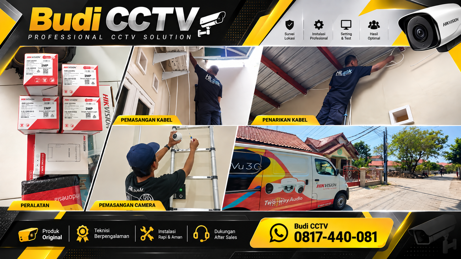 Instalasi CCTV Hikvision untuk Rumah Tinggal di Pemalang, Sistem Integrasi yang Terhubung